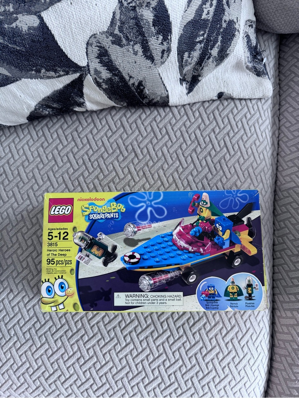 Lego SpongeBob built once very